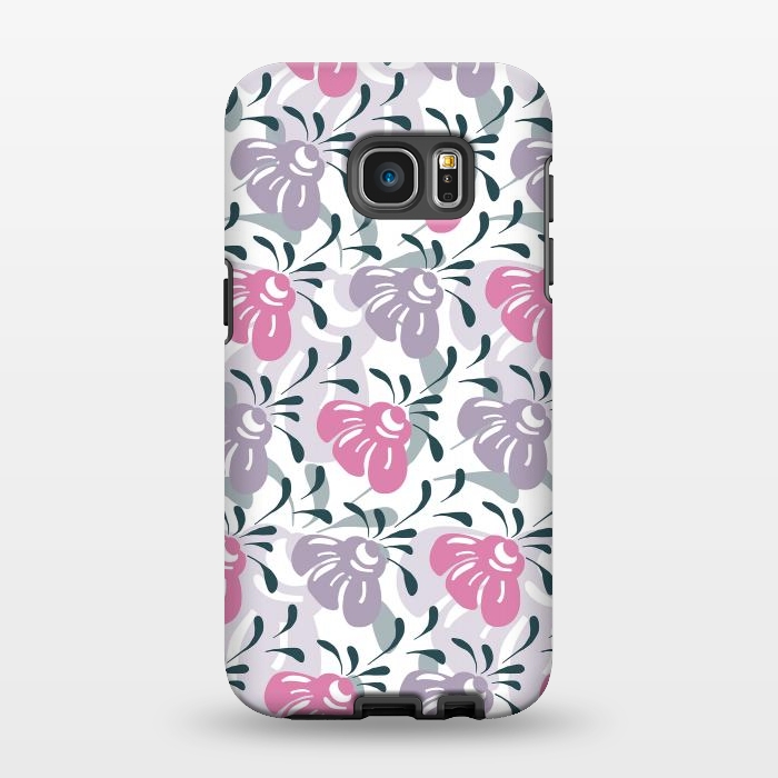 Galaxy S7 EDGE StrongFit Flora by Shelly Bremmer