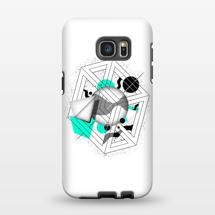 Galaxy S7 EDGE StrongFit Abstract Geometry by Mitxel Gonzalez