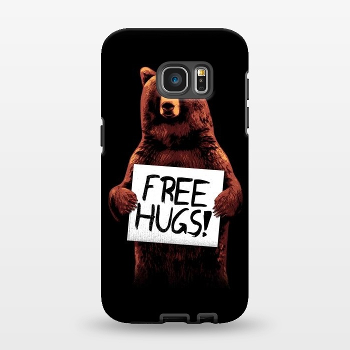 Galaxy S7 EDGE StrongFit Free Hugs by Mitxel Gonzalez