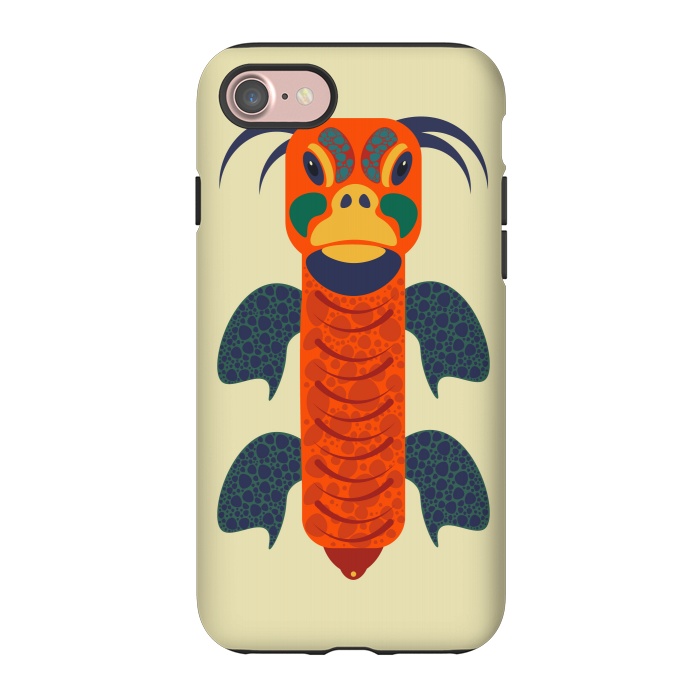 iPhone 7 StrongFit Tortoise-orange by Parag K