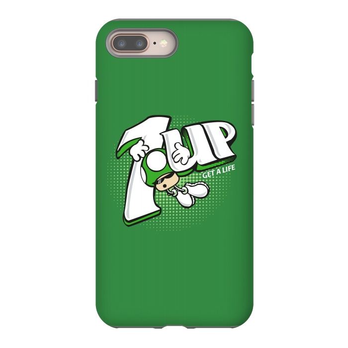 iPhone 7 plus StrongFit 1UP Get a Life by Samiel Art