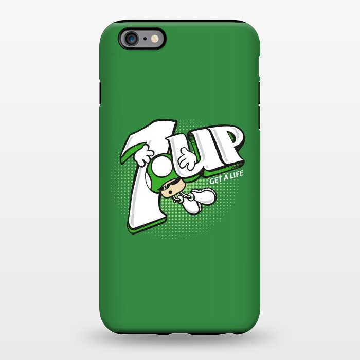 iPhone 6/6s plus StrongFit 1UP Get a Life by Samiel Art