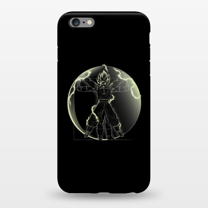 iPhone 6/6s plus StrongFit Vitruvian Saiyan Goku by Samiel Art