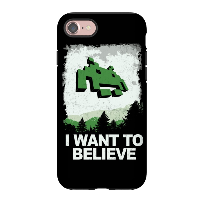 iPhone 7 StrongFit I WANT TO BELIEVE by SKULLPY