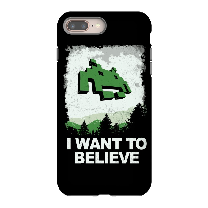 iPhone 7 plus StrongFit I WANT TO BELIEVE by SKULLPY