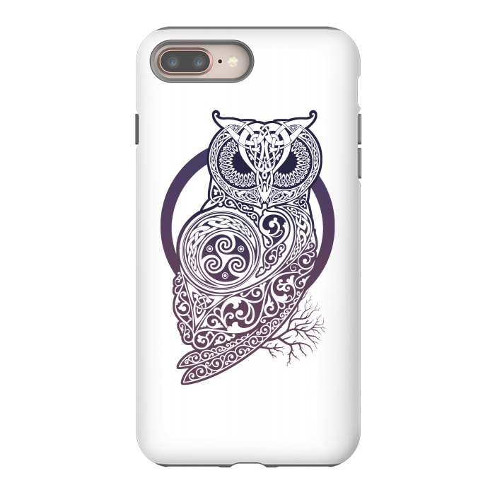 iPhone 7 plus StrongFit CELTIC OWL by RAIDHO