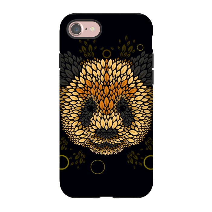 iPhone 7 StrongFit Panda face by Q-Artwork