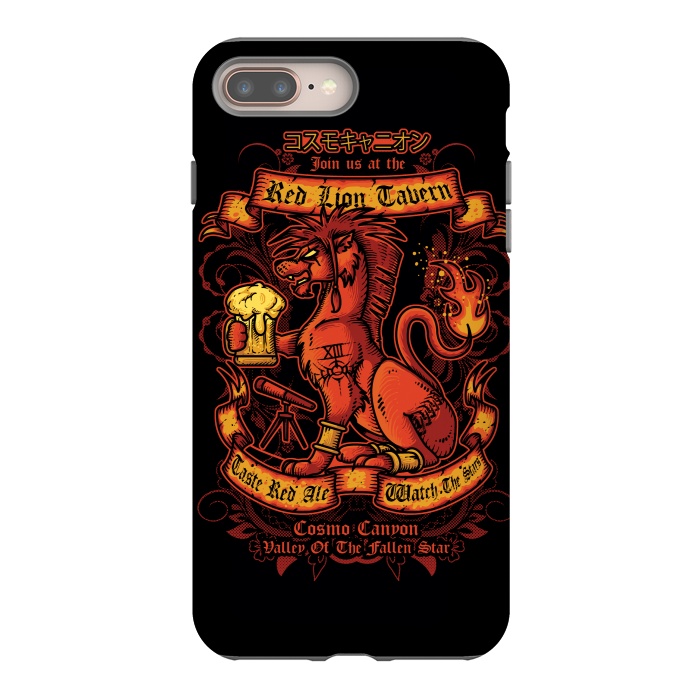 iPhone 7 plus StrongFit Red Lion Tavern by Q-Artwork