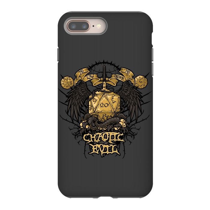 iPhone 7 plus StrongFit Chaotic Evil by Q-Artwork