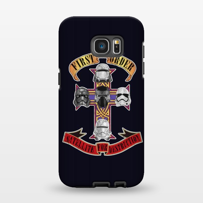 Galaxy S7 EDGE StrongFit SATELLITE FOR DESTRUCTION by SKULLPY