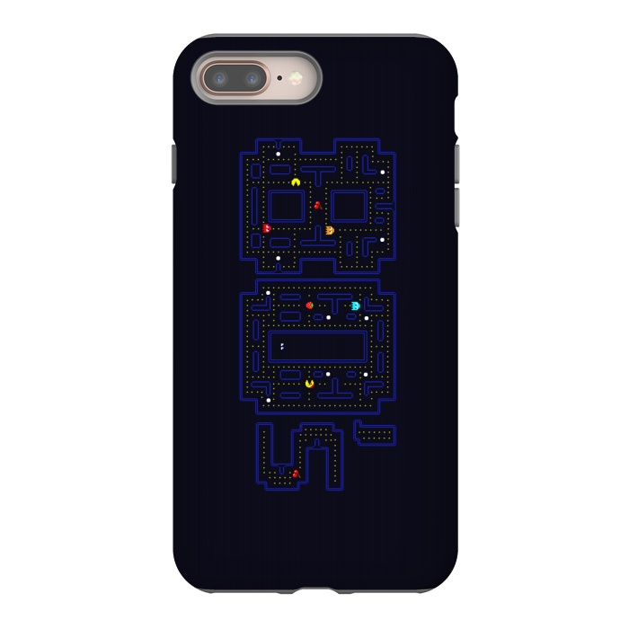 iPhone 7 plus StrongFit FEELING 80'S - PACMAN by SKULLPY