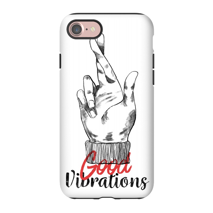 iPhone 7 StrongFit Good Vibrations by Ilustrata