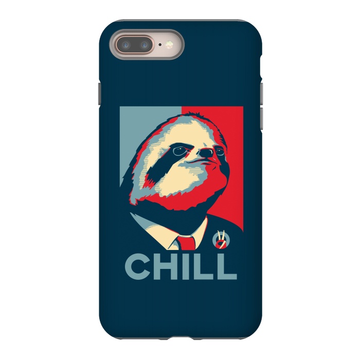 iPhone 7 plus StrongFit Sloth For President by Grant Stephen Shepley