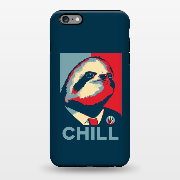 iPhone 6/6s plus StrongFit Sloth For President by Grant Stephen Shepley