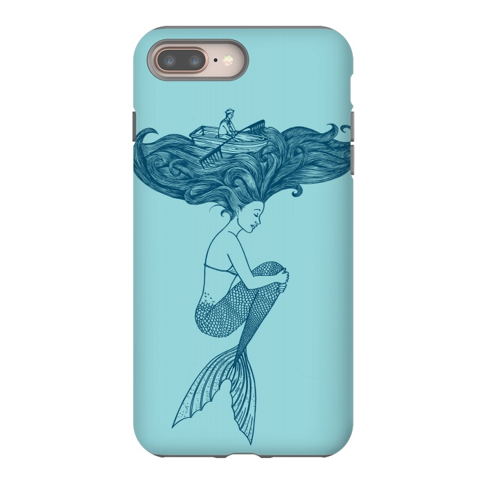 iPhone 7 plus StrongFit Mermaid by Coffee Man
