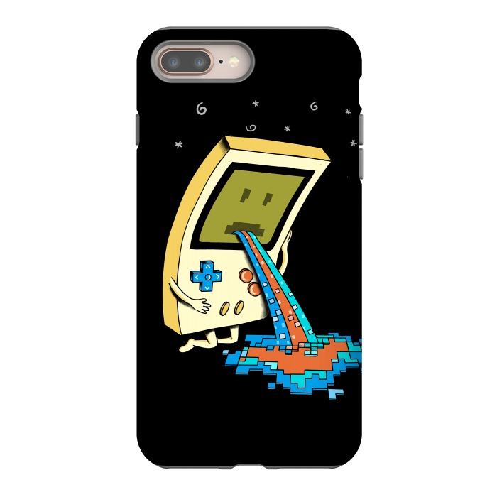 iPhone 7 plus StrongFit Vomit retro by Coffee Man