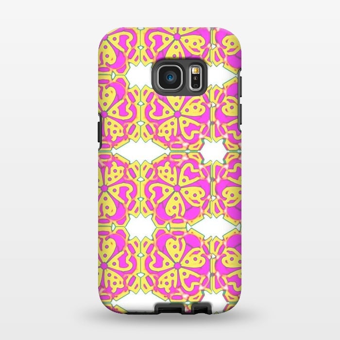 Galaxy S7 EDGE StrongFit The Spirit of the Flower by Bettie * Blue