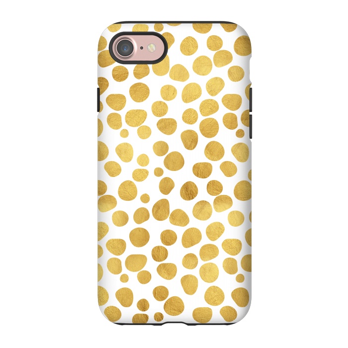 iPhone 7 StrongFit Gold Spots by Uma Prabhakar Gokhale