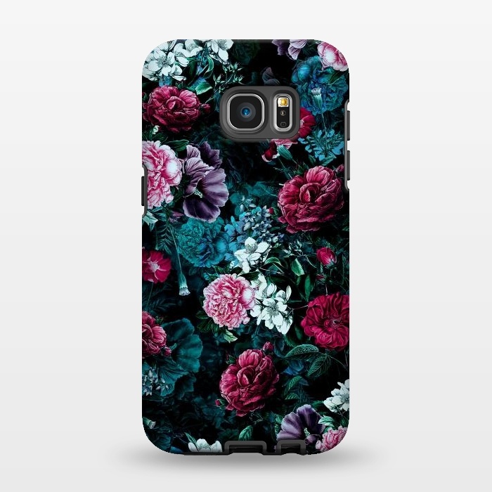 Galaxy S7 EDGE StrongFit Floral Pattern IV by Riza Peker