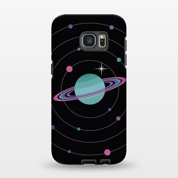 Galaxy S7 EDGE StrongFit Planet & Bright Star by Dellán