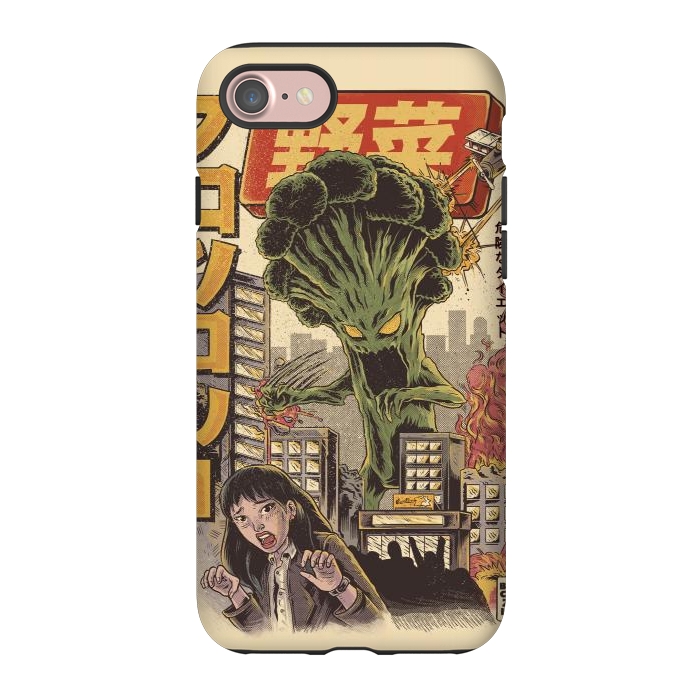 iPhone 7 StrongFit THE BROCCOZILLA by Ilustrata