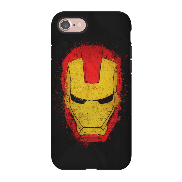 iPhone 7 StrongFit Iron Man splash by Sitchko