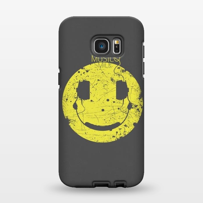 Galaxy S7 EDGE StrongFit Music Smile V2 by Sitchko