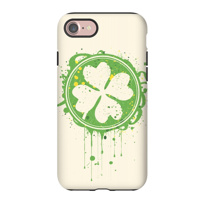 iPhone 7 StrongFit Patrick's clover by Sitchko