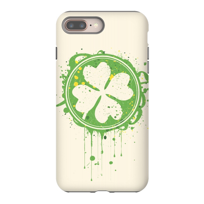 iPhone 7 plus StrongFit Patrick's clover by Sitchko