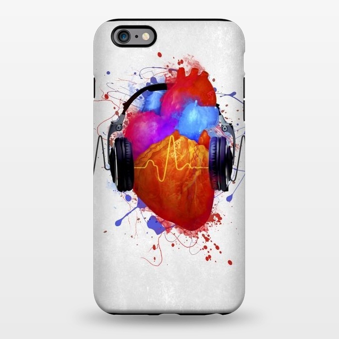 iPhone 6/6s plus StrongFit No Music - No Life by Sitchko