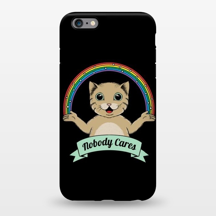 iPhone 6/6s plus StrongFit Nobody Cares by Coffee Man