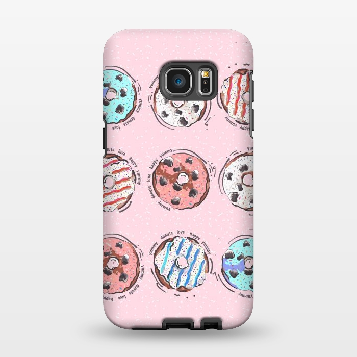 Galaxy S7 EDGE StrongFit Donut Love 3 by MUKTA LATA BARUA