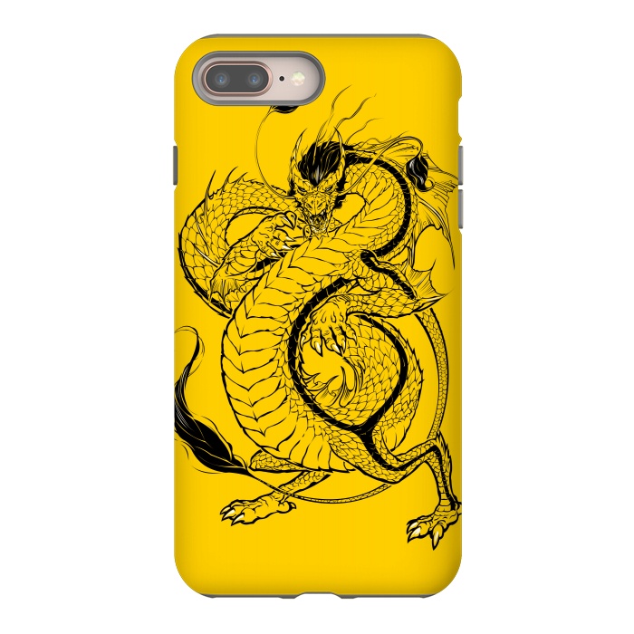 iPhone 7 plus StrongFit Bruce, the Dragon by Draco