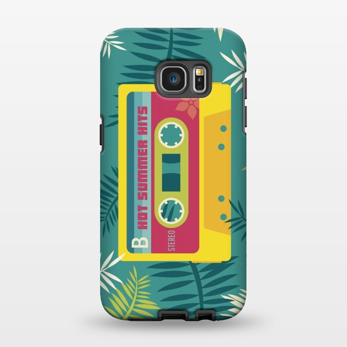 Galaxy S7 EDGE StrongFit Hot Summer Retro Tape by Dellán