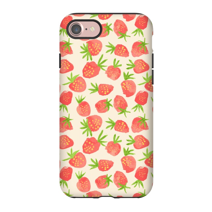 iPhone 7 StrongFit Strawberry by Edith May
