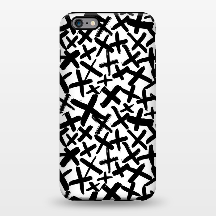 iPhone 6/6s plus StrongFit Black and white kisses by Laura Grant