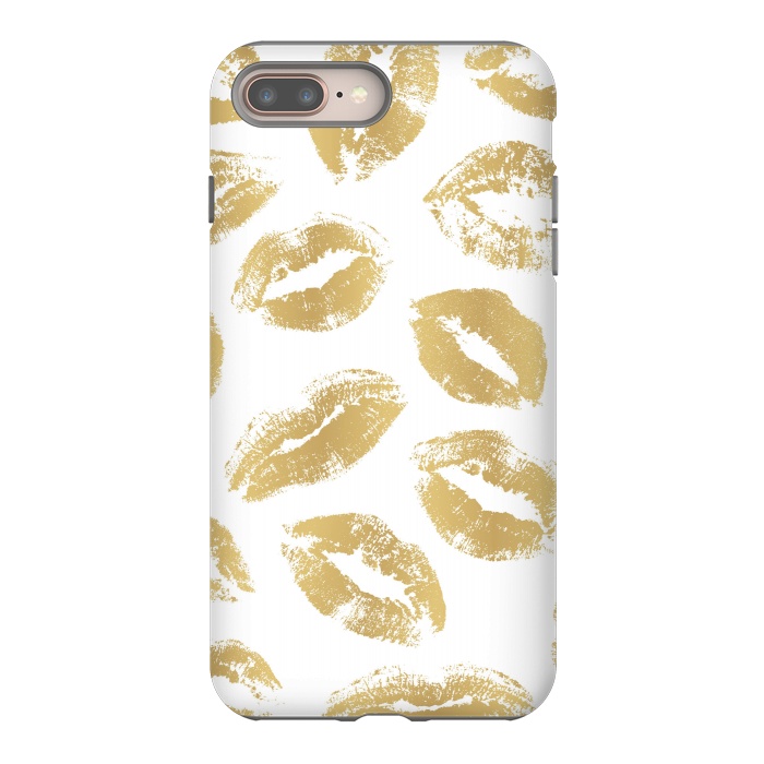 iPhone 7 plus StrongFit Golden Kiss by Martina