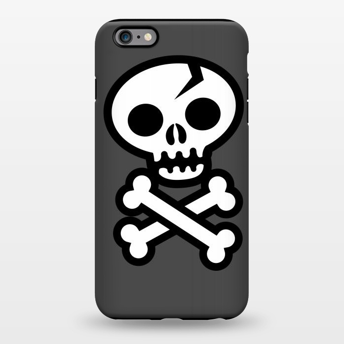 iPhone 6/6s plus StrongFit Skull & Crossbones by Wotto