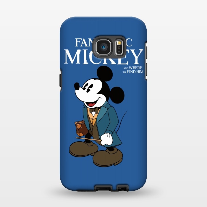 Galaxy S7 EDGE StrongFit Fantastic Mickey by Alisterny