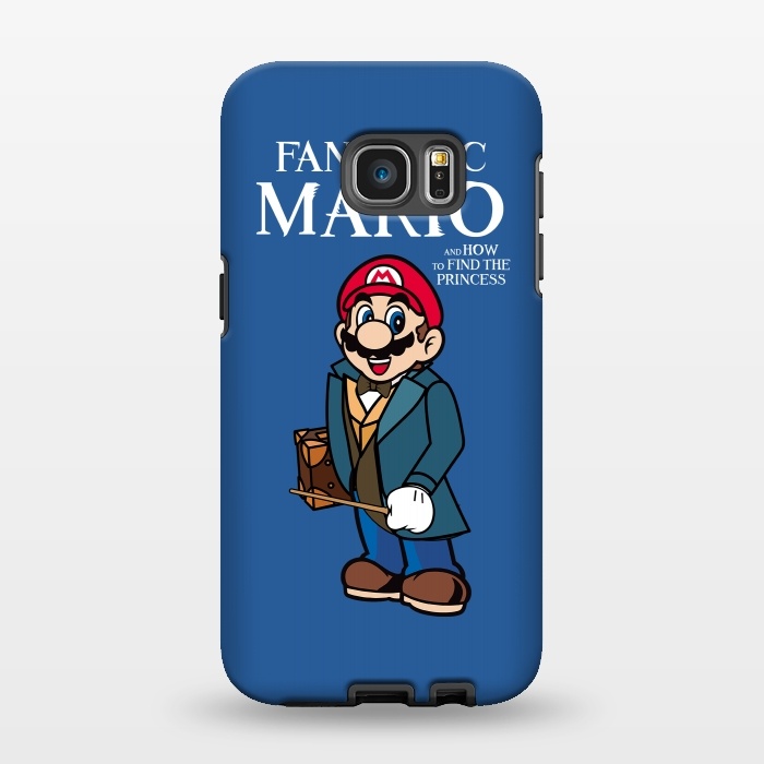 Galaxy S7 EDGE StrongFit Fantastic Mario by Alisterny