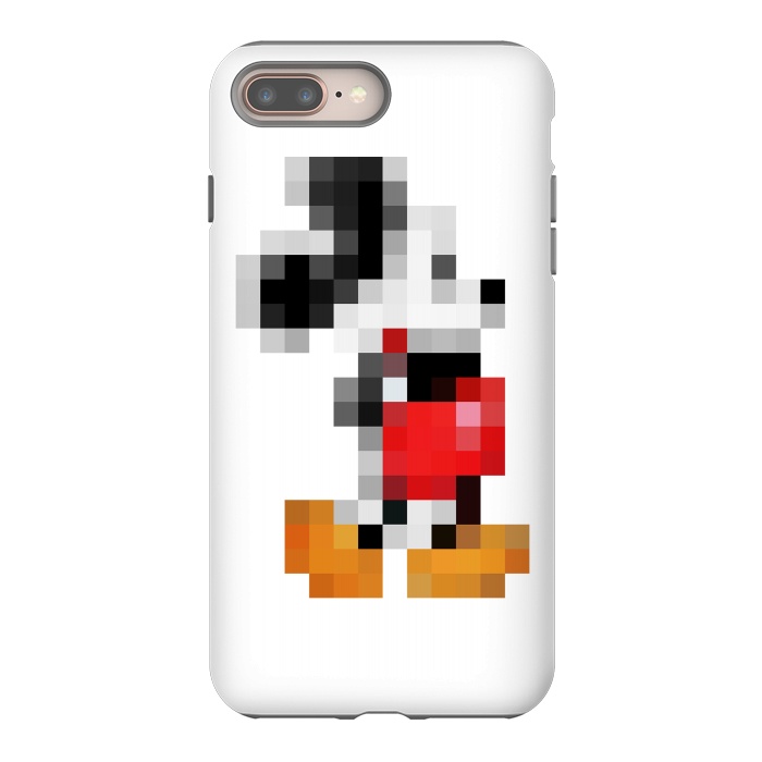iPhone 7 plus StrongFit Mickey Mouse Pixel by Alisterny