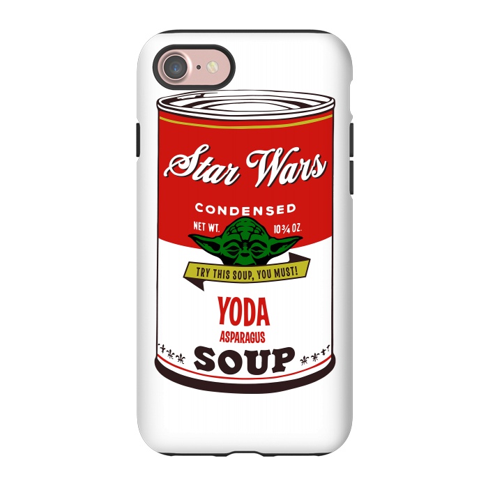 iPhone 7 StrongFit Star Wars Campbells Soup Yoda by Alisterny