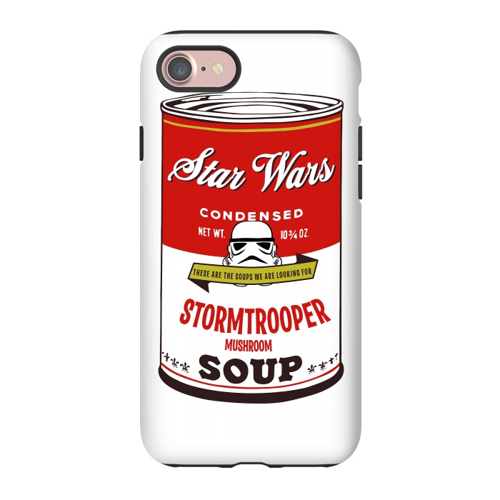 iPhone 7 StrongFit Star Wars Campbells Soup Stormtrooper by Alisterny