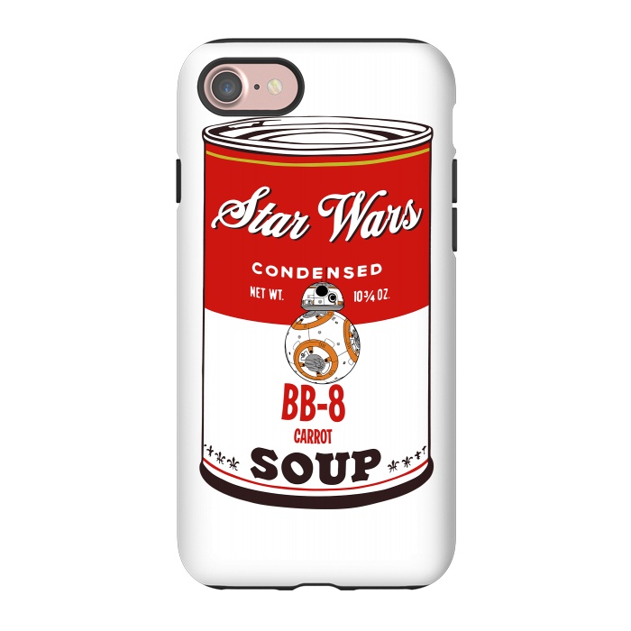 iPhone 7 StrongFit Star Wars Campbells Soup BB-8 by Alisterny