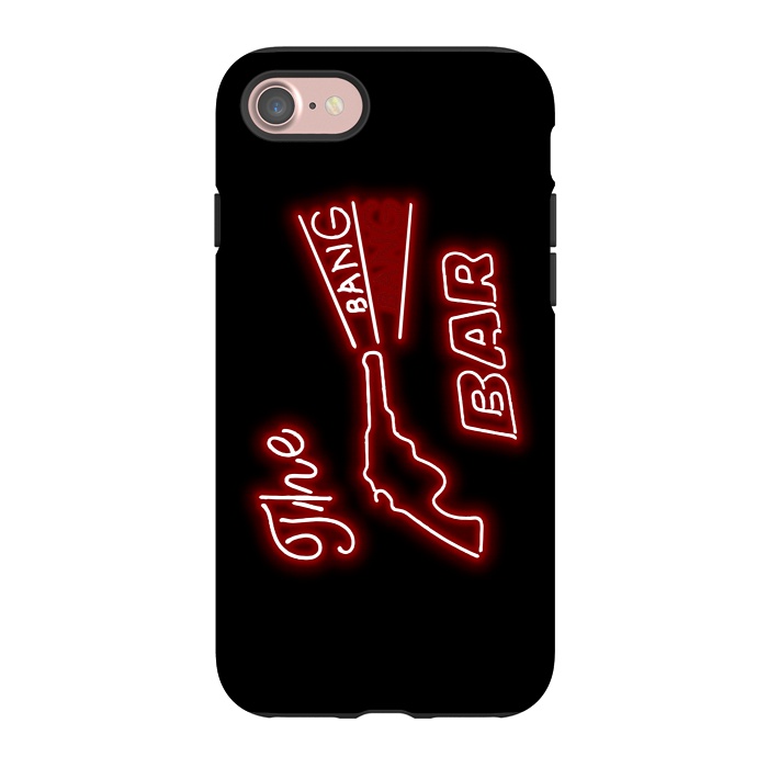 iPhone 7 StrongFit Twin Peaks The Bang Bang Bar Logo by Alisterny