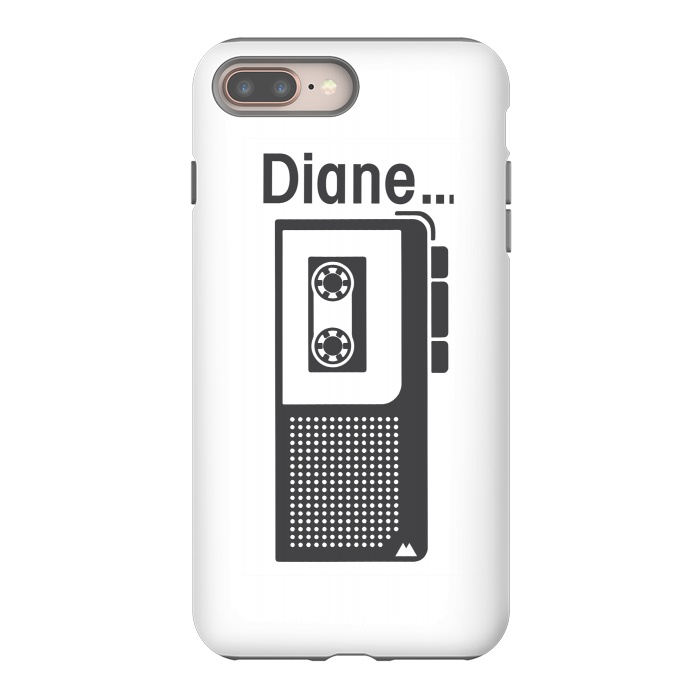 iPhone 7 plus StrongFit Twin Peaks Diane Dictaphone by Alisterny