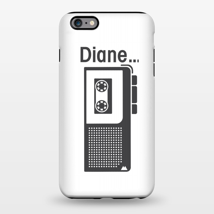 iPhone 6/6s plus StrongFit Twin Peaks Diane Dictaphone by Alisterny
