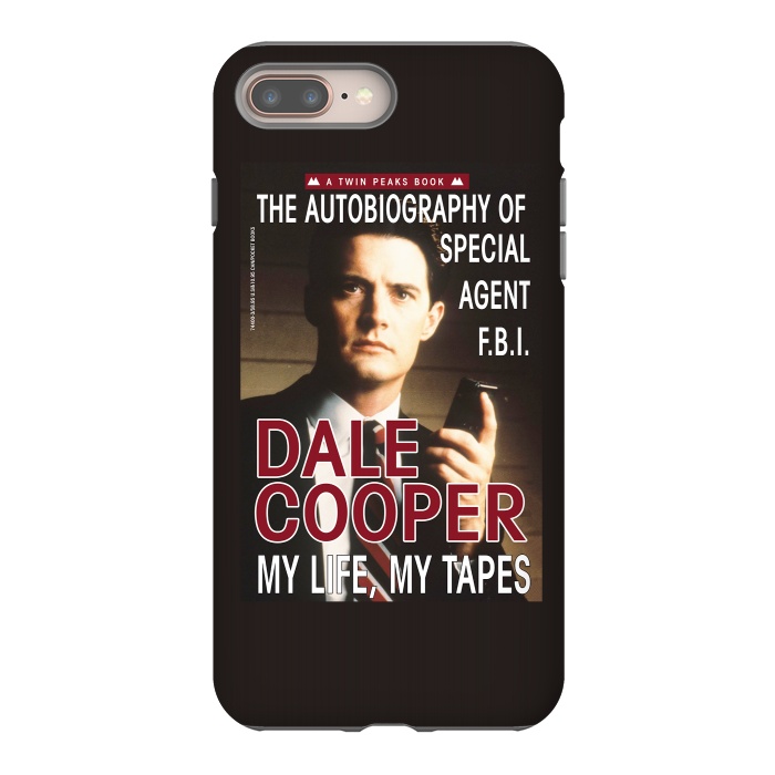 iPhone 7 plus StrongFit Twin Peaks Dale Cooper Book by Alisterny