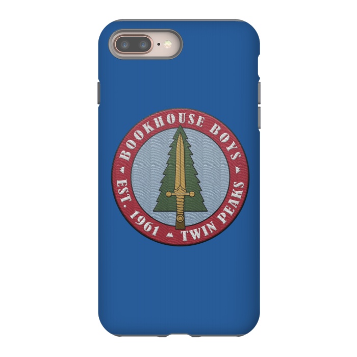 iPhone 7 plus StrongFit Twin Peaks Bookhouse Boys Embroidered by Alisterny