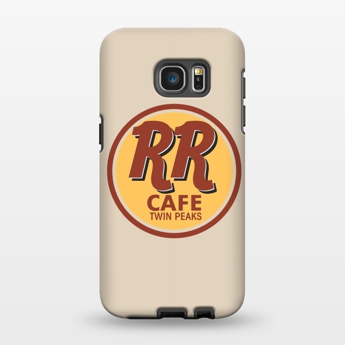Galaxy S7 EDGE StrongFit Twin Peaks RR Cafe by Alisterny